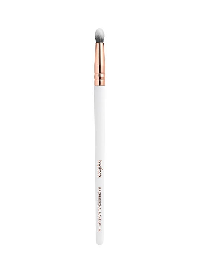 topface - Professional Precise Smudge Brush White/Rose Gold - Image 1