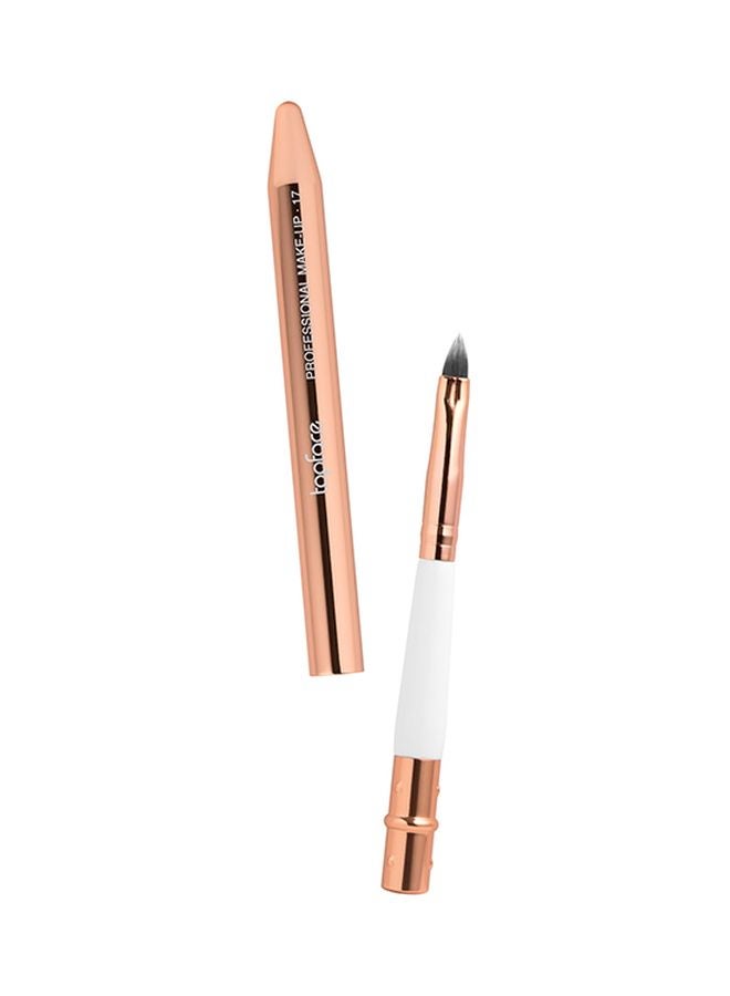 topface - Professional Lip Brush Rose Gold/White/Black - Image 1