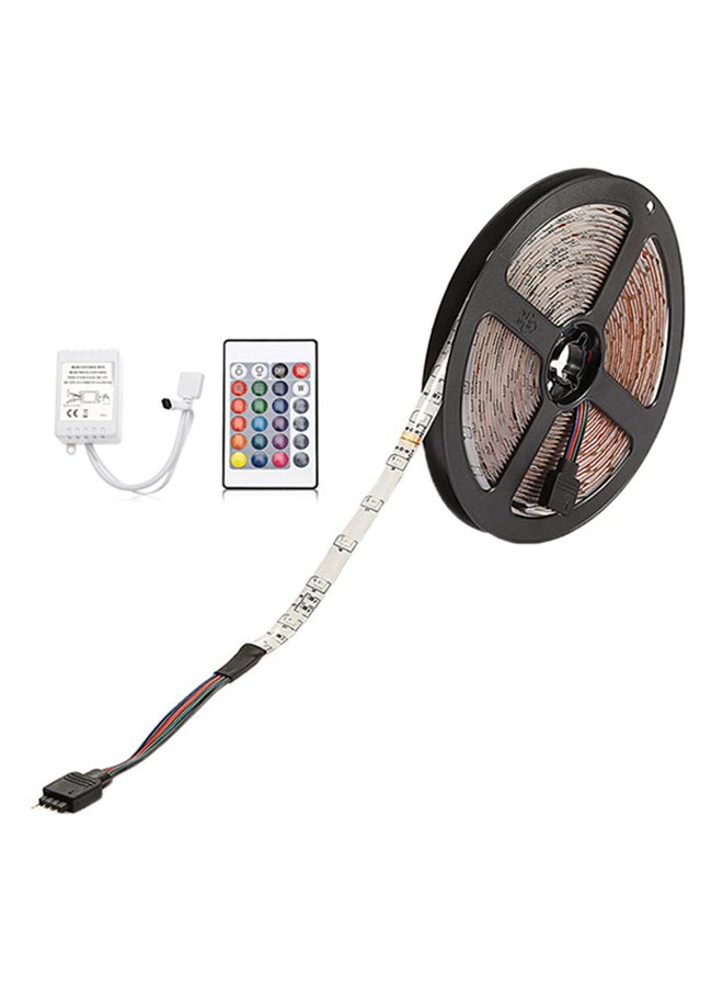Generic - LED Strip Light With IR Remote Controller Multicolour - Image 1