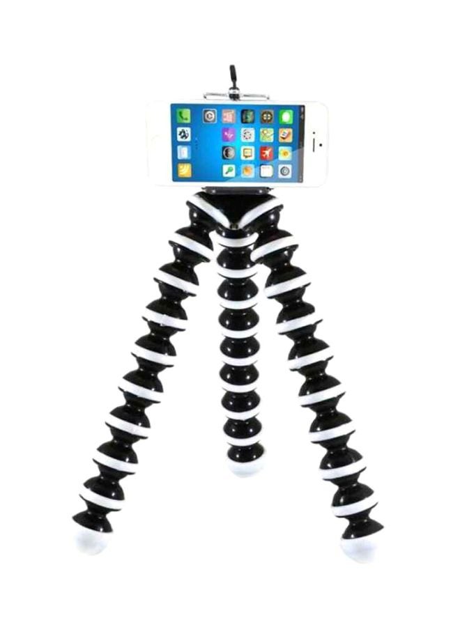 MARGOUN Flexible Tripod Phone Mount Black/White/Silver - Image 3