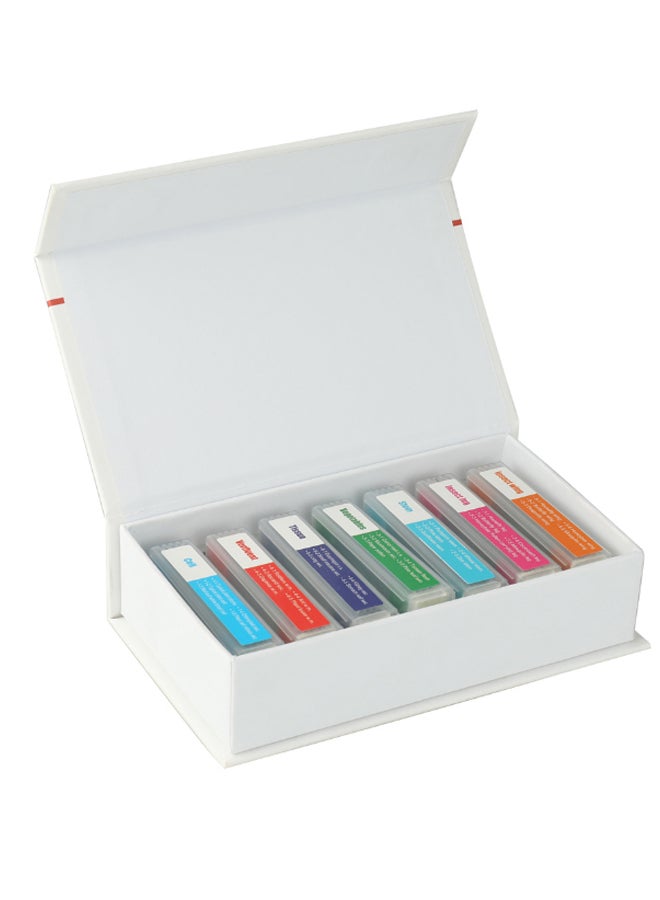 Generic 35-Piece Specimens Biological Microscope Slides Set Multicolour - Image 1