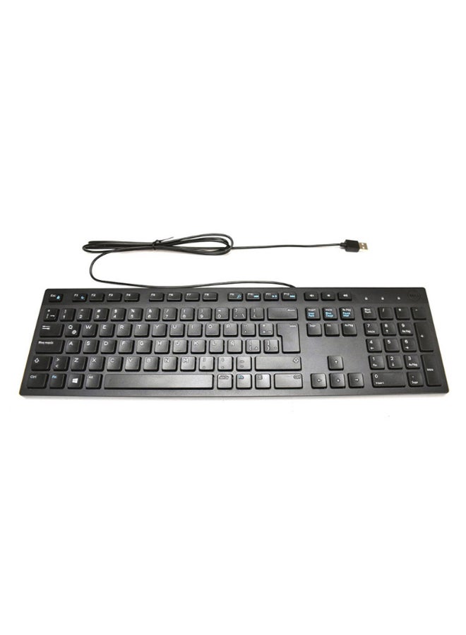 DELL KB216-B USB Desktop Keyboard - Spanish Latin Black - Image 1