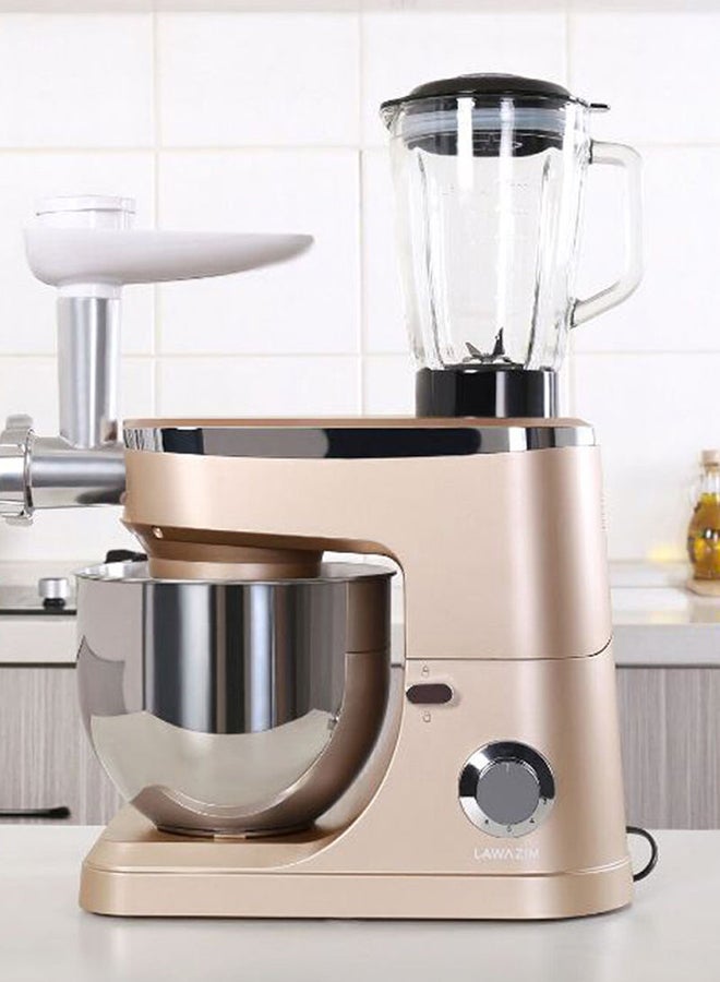 خلاط قائم متعدد الوظائف 3 في 1 7 L 1200 W 05-2151-02 ذهب / شفاف - v1591261257/N36254865A_5