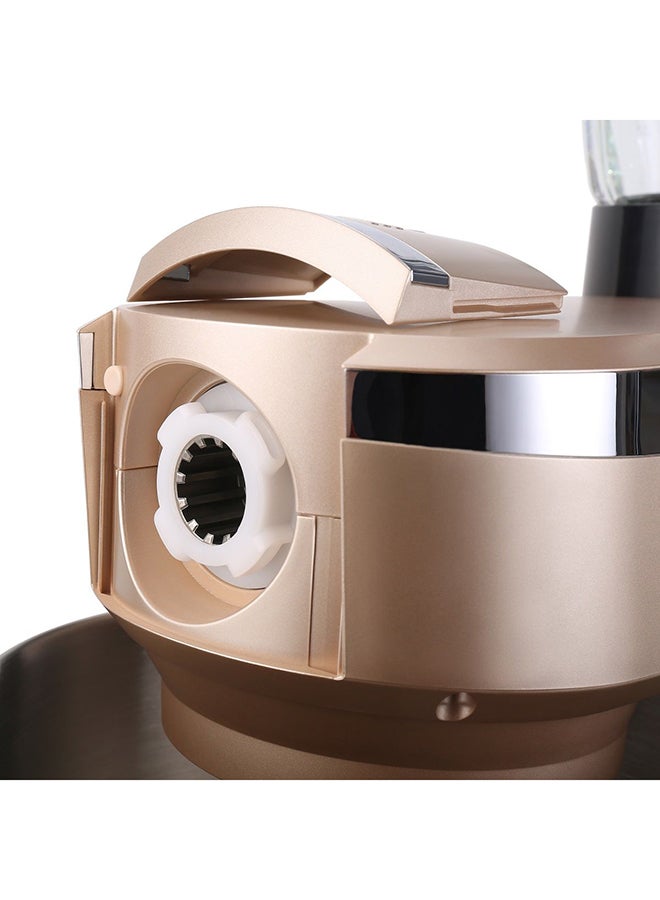 لوازم - خلاط قائم متعدد الوظائف 3 في 1 7 L 1200 W 05-2151-02 ذهب / شفاف - Image 1