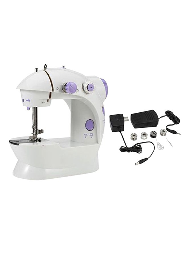 Portable Electric Sewing Machine Kit 255.18526791.17 White/Purple/Silver - Image 1