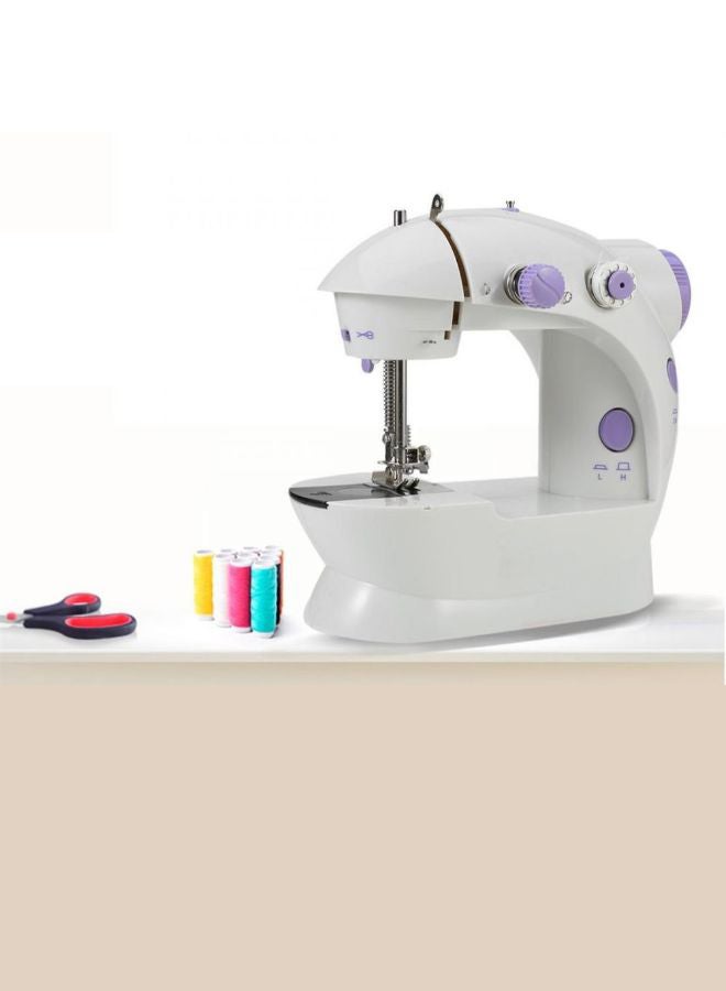 Portable Electric Sewing Machine Kit 255.18526791.17 White/Purple/Silver - Image 2