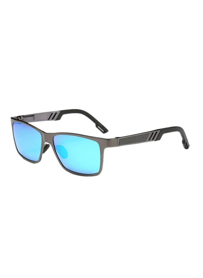 Aoron Men's Aluminium Frame Rectangular Sunglasses  - Image 1