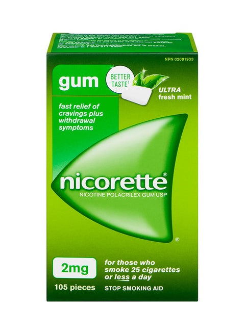 Ultra Fresh Mint Gum 105 Pieces 2mg