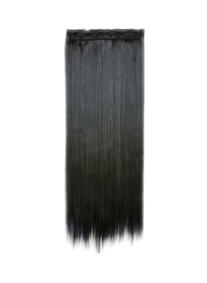 Generic Long Straight Hair Extension Black