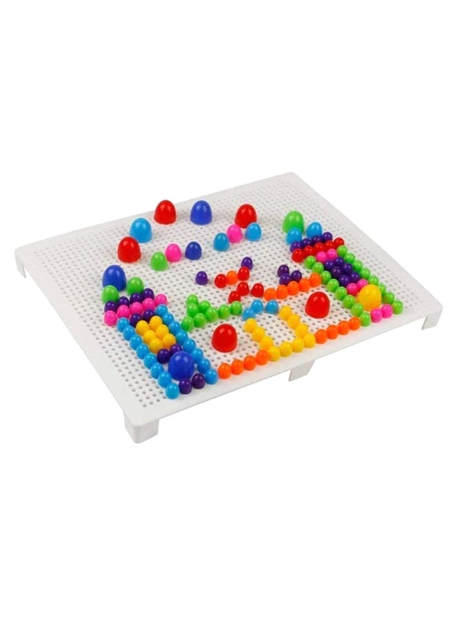 MissTiara 296-Piece Creative Mosaic Pegboard Puzzle Set - Image 1