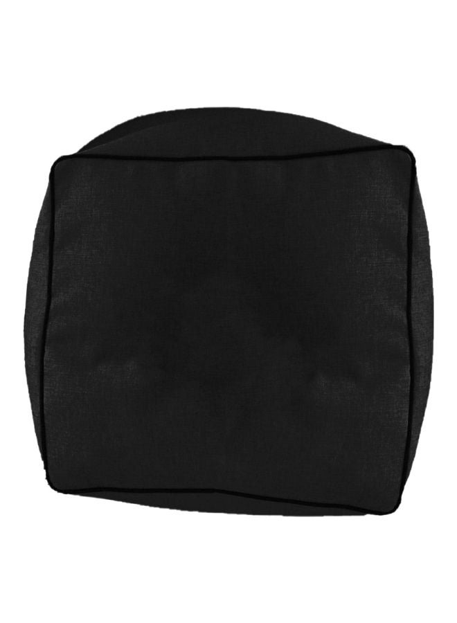 ريغال إن هاوس وسادة أرضية للديكور linen أسود 65x65x40سم  - Image 1