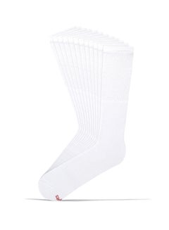 Hanes 6-Pair Over the Calf Tube Socks White  - Image 1