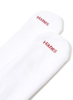 Hanes 6-Pair Over the Calf Tube Socks White  - Image 2