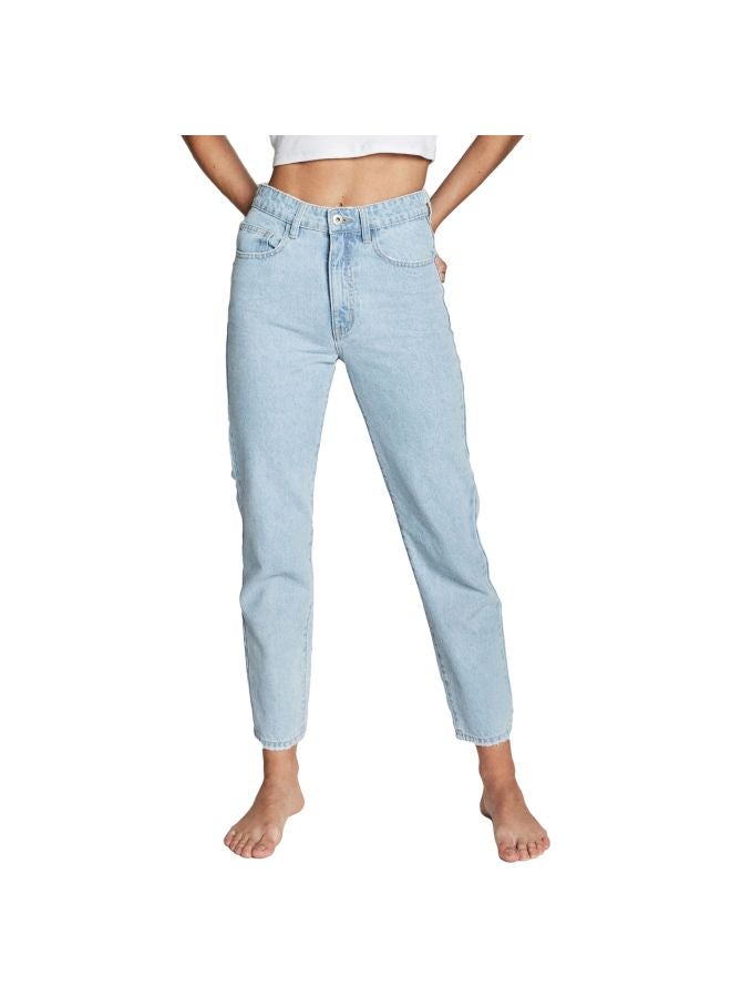Cotton On Cotton Mom Jeans Laguna Blue  - Image 1