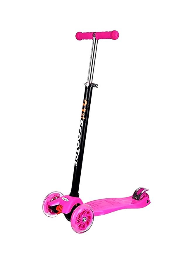 Cool Baby 3-Wheel Adjustable Height Folding Kick Scooter Pink - Image 1