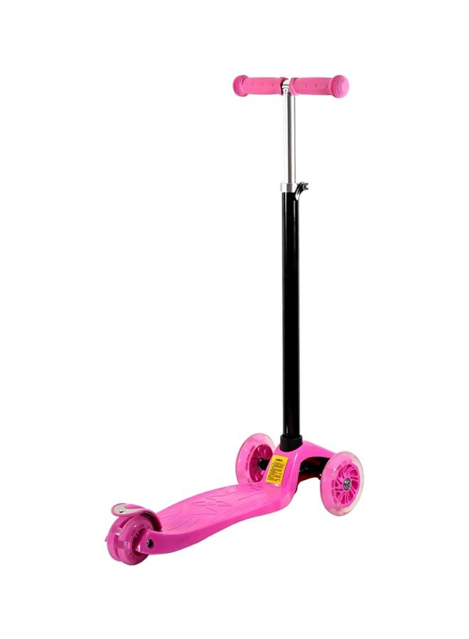 Cool Baby 3-Wheel Adjustable Height Folding Kick Scooter Pink - Image 3