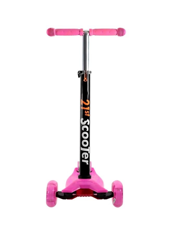 Cool Baby 3-Wheel Adjustable Height Folding Kick Scooter Pink - Image 4