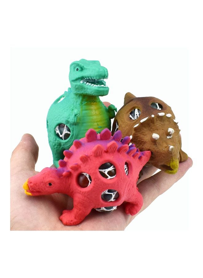 كول بيبي مجموعة ألعاب ديناصورات لينة من 12 قطعة - Image 3
