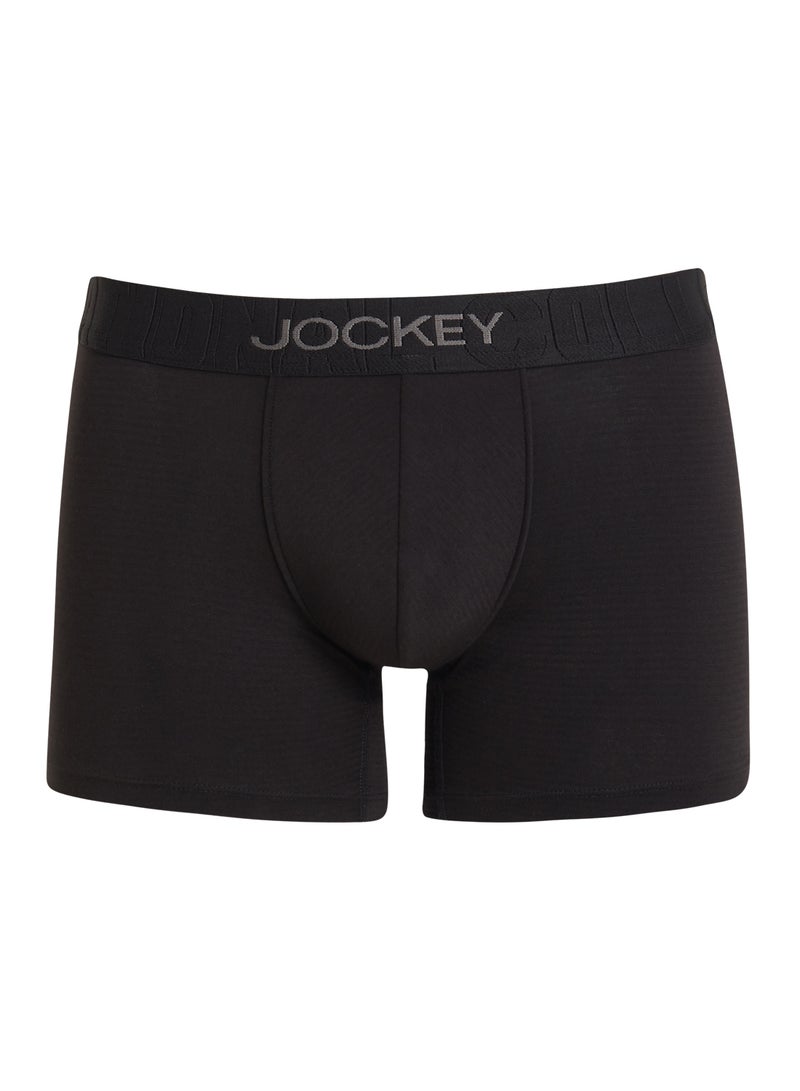 JOCKEY - PIMA Cotton Trunks Black - Image 1