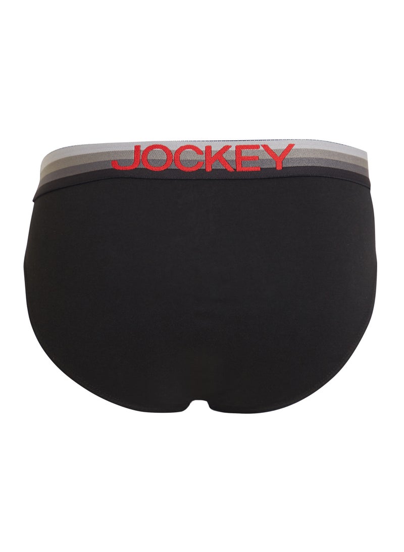JOCKEY - Cotton Briefs Black - Image 1