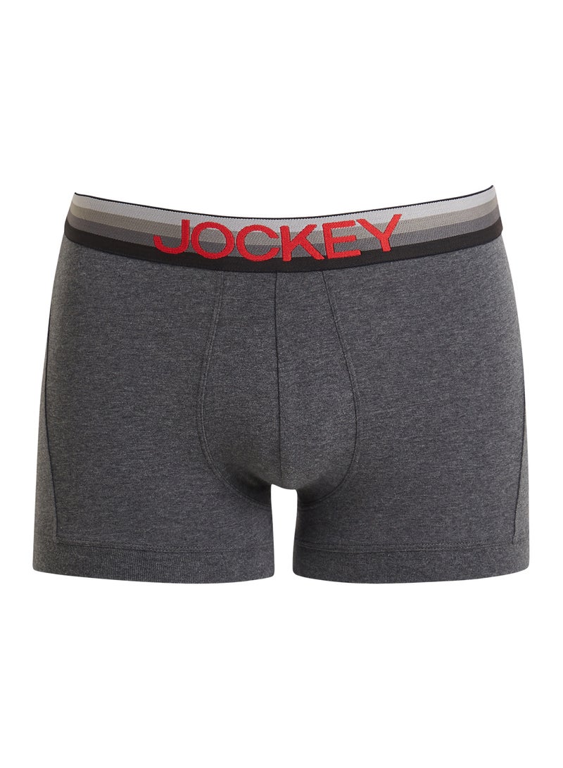 JOCKEY - Boxer Briefs Charcoal Melange - Image 1