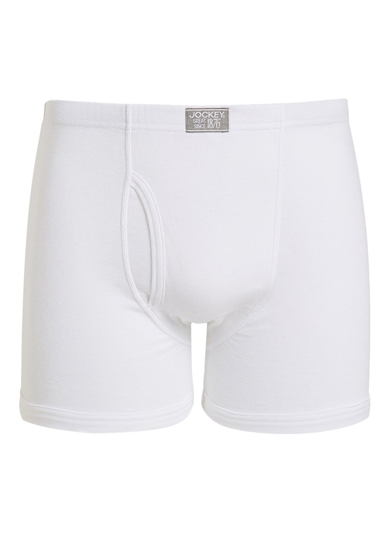 JOCKEY - 2 Pack Boxer Briefs White - Image 1