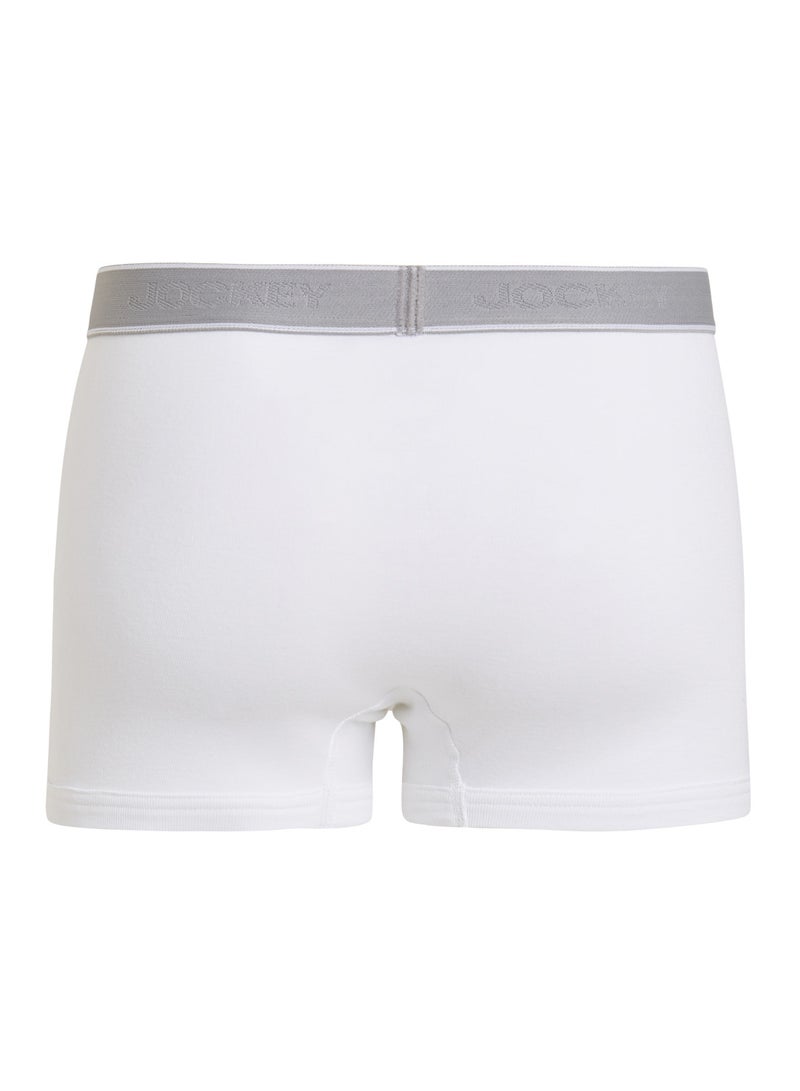 JOCKEY - Modern Trunks White - Image 1