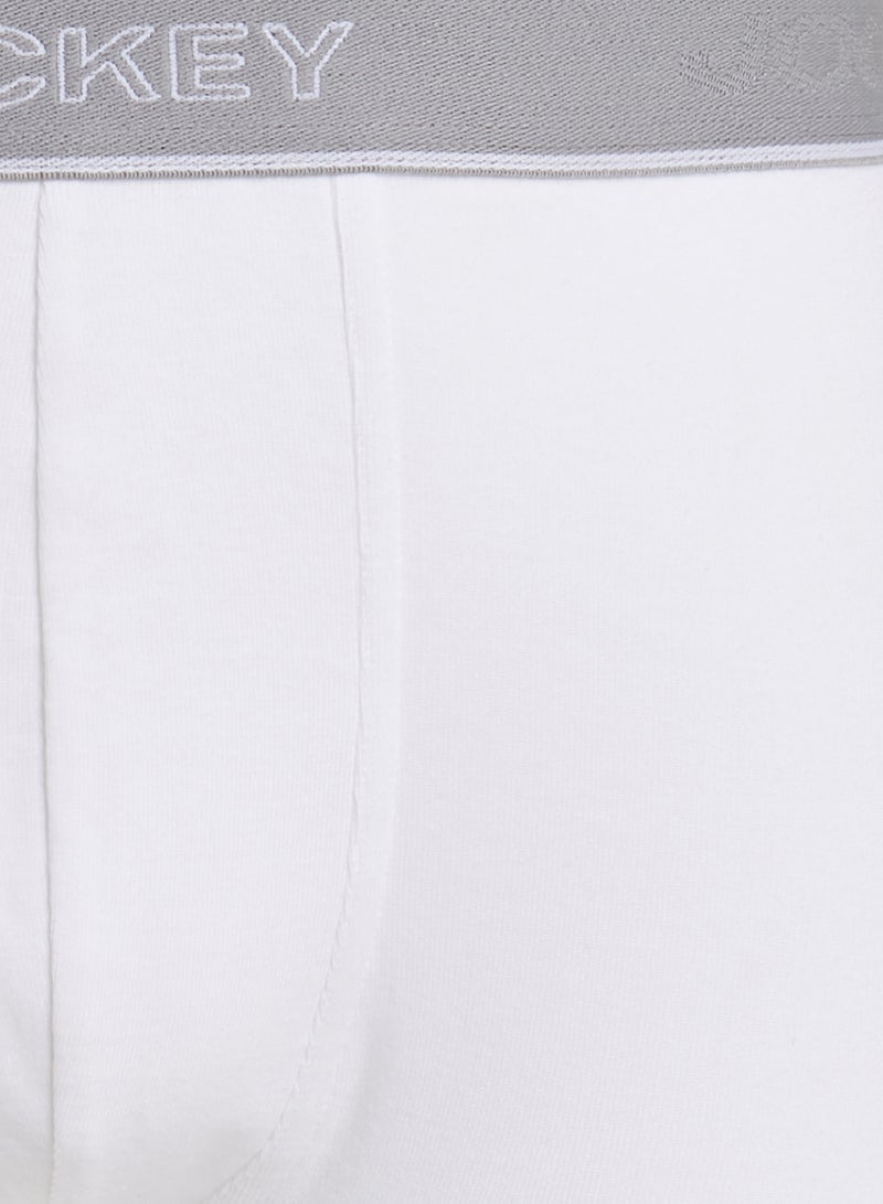 JOCKEY - Modern Trunks White - Image 1