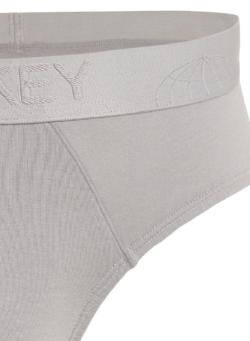 JOCKEY - Ultra Soft Briefs Light Grey - Image 1