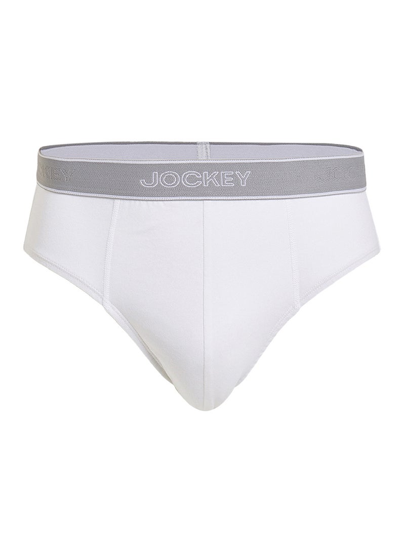 JOCKEY - 2 Pack Midi Briefs White - Image 1