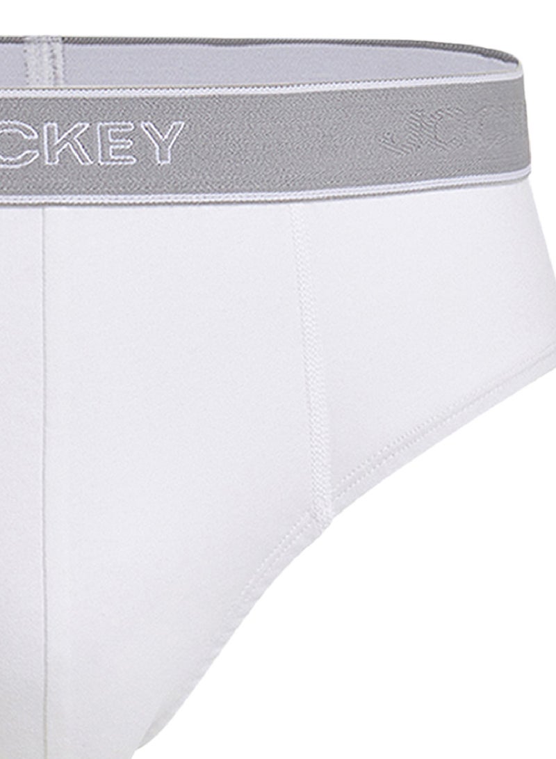 JOCKEY - 2 Pack Midi Briefs White - Image 1