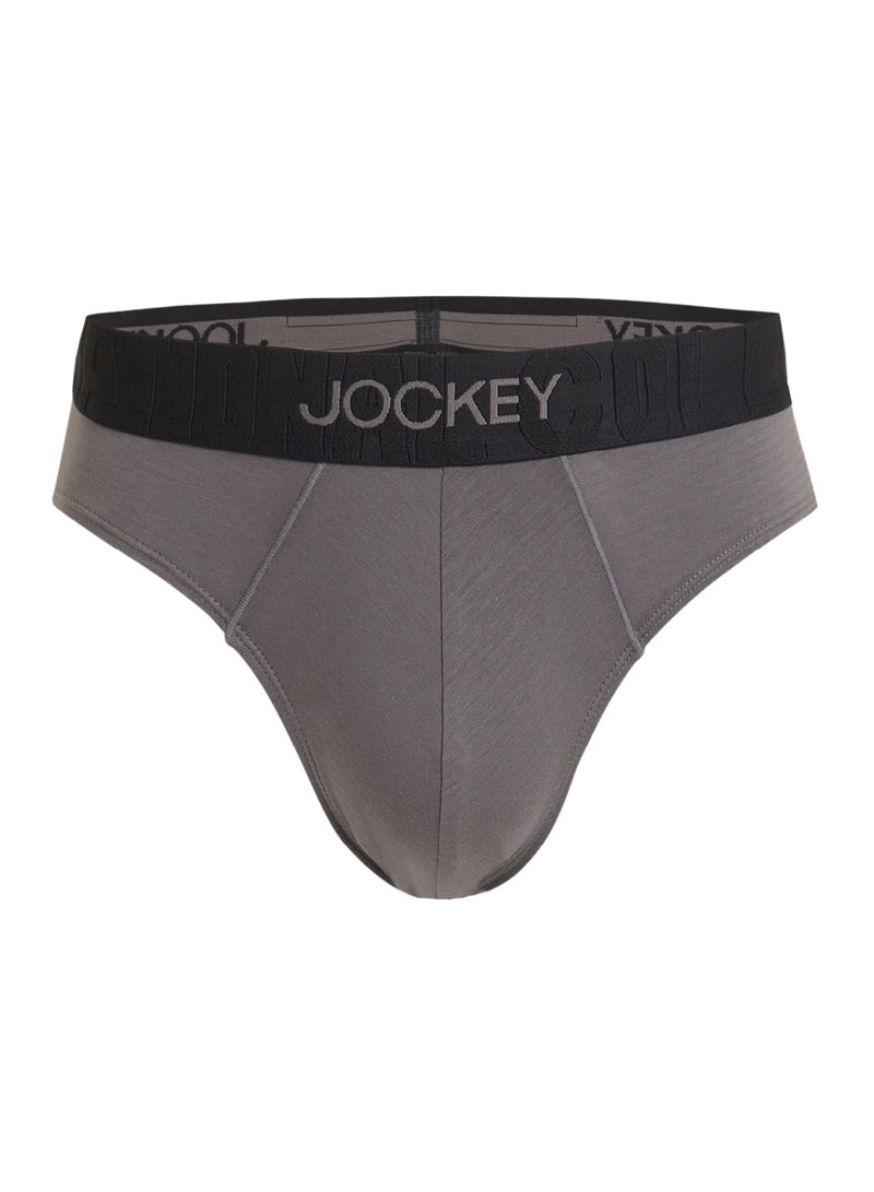 JOCKEY - Cotton Briefs Grey - Image 1