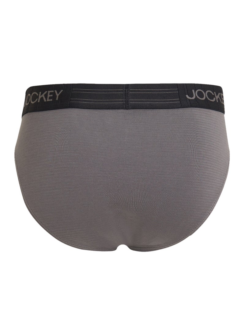 JOCKEY - Cotton Briefs Grey - Image 1