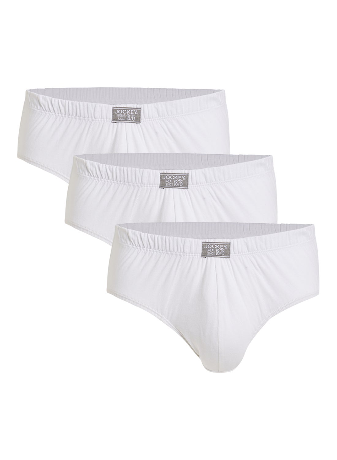 JOCKEY 3 Pack Poco Briefs White UAE Dubai Abu Dhabi