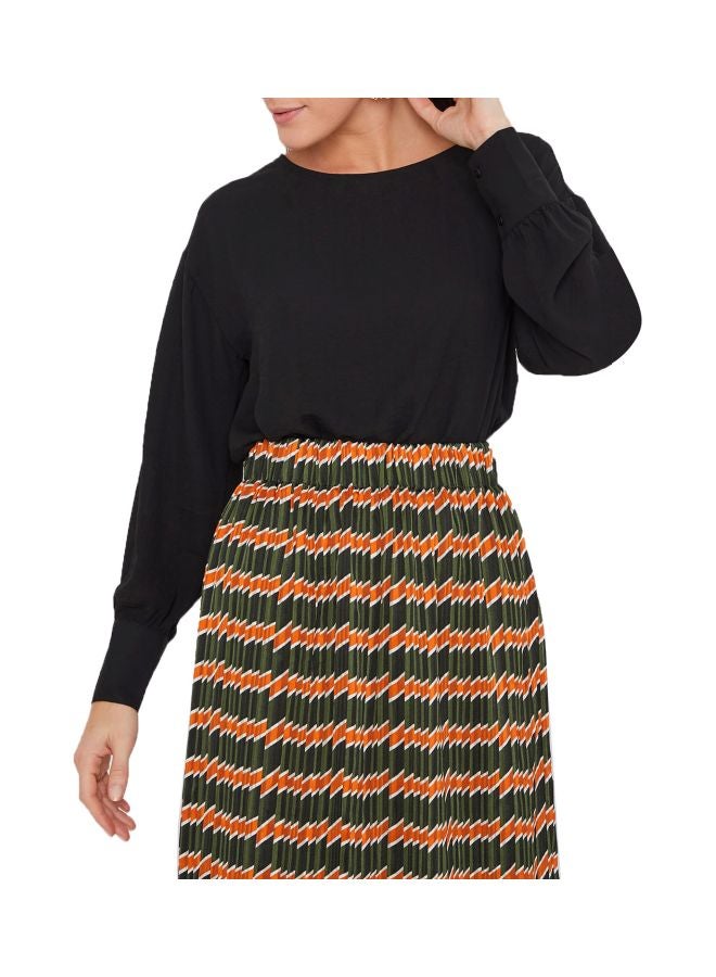 فيرو مودا بلوزة بيسيك بأكمام طويلة أسود - Image 1