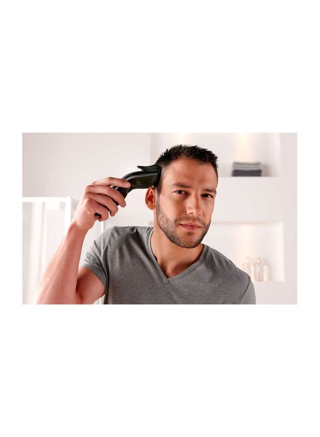 Philips - Series 5000 Hair Clipper Black/Silver - Image 1