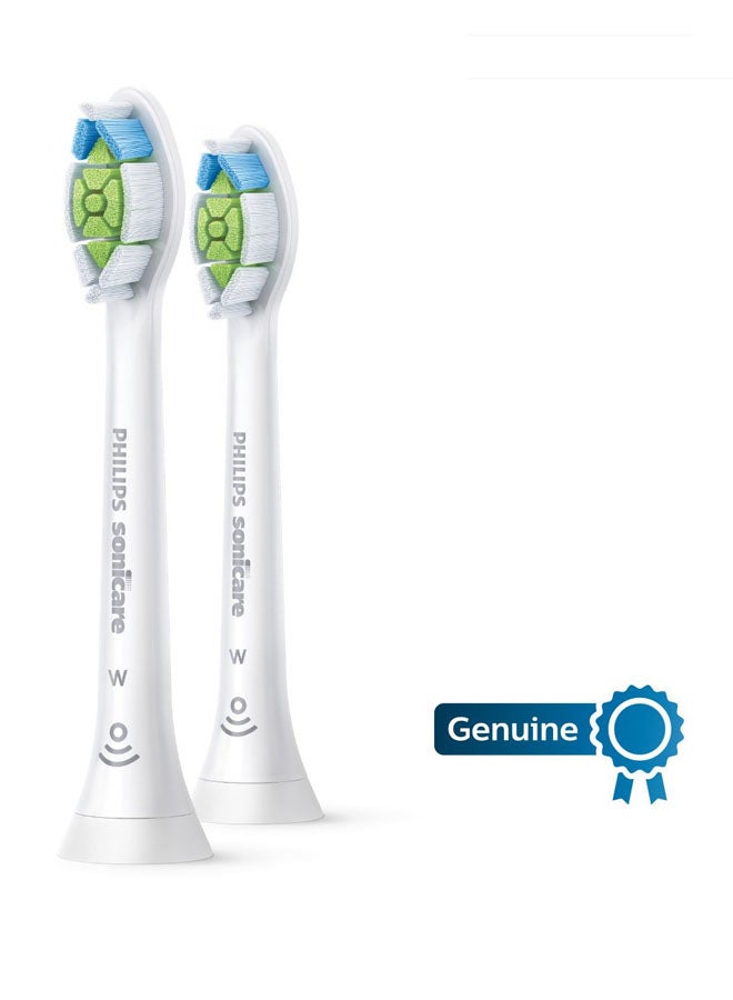 فيليبس مجموعة رؤوس بديلة لفرشاة الأسنان سوني كير من قطعتين أبيض - Image 2