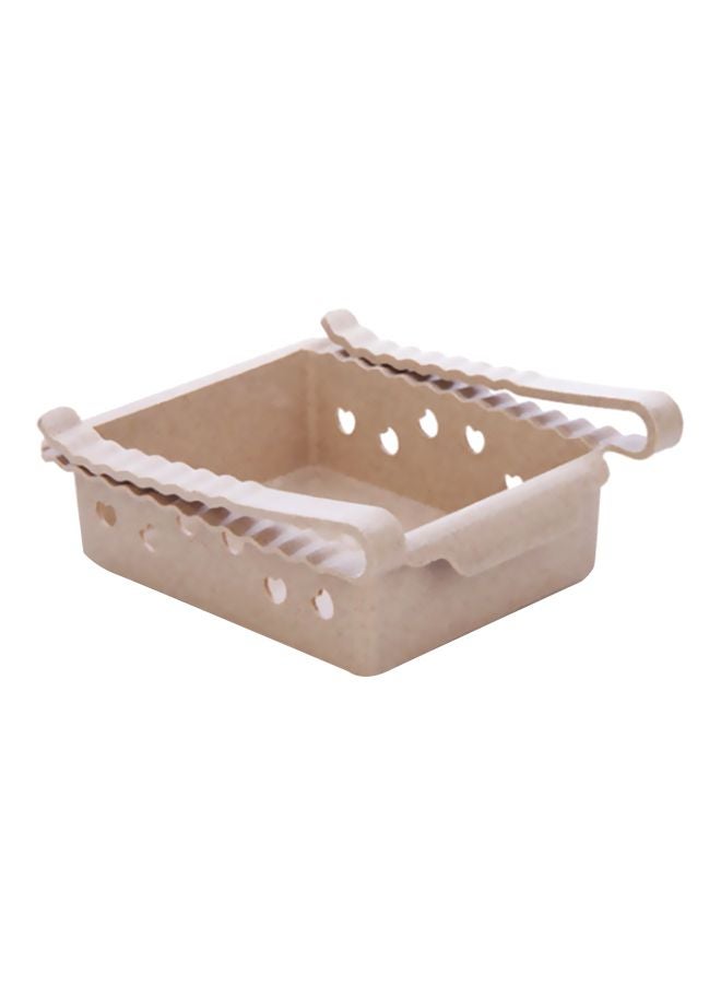 Cool Baby Multipurpose Kitchen Storage Organizer Beige 17x15.5x7cm  - Image 1