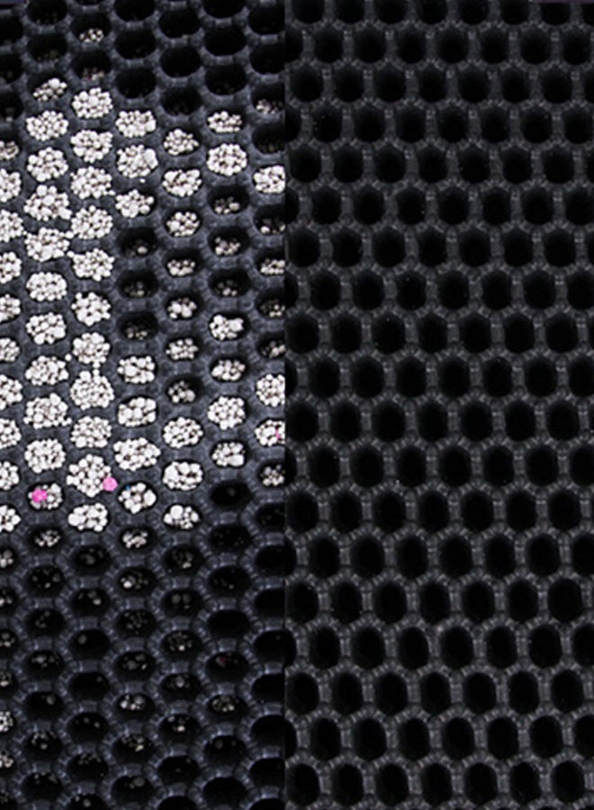 Generic Foldable Double Layer Cat Litter Mat Black 40 x 25cm  - Image 2