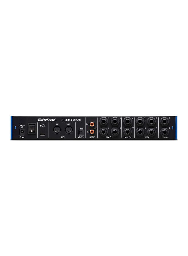 Presonus Studio 1810C Amplifier 101010 Black/Blue - Image 3