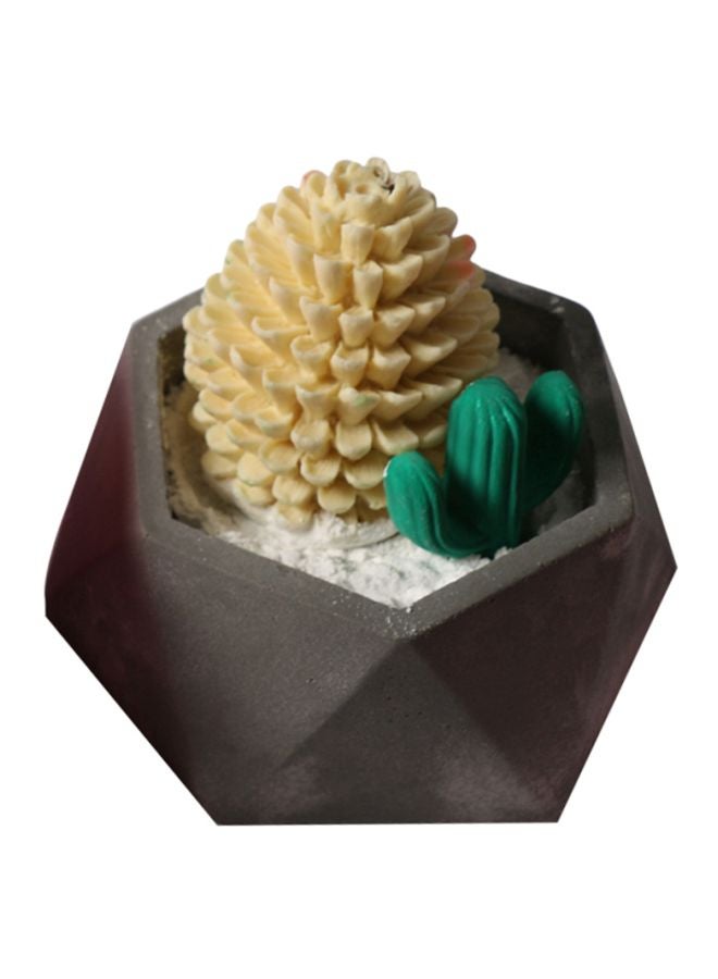 فيس مايل قالب زراعة من السيليكون وردي 14x14x9سم - Image 3