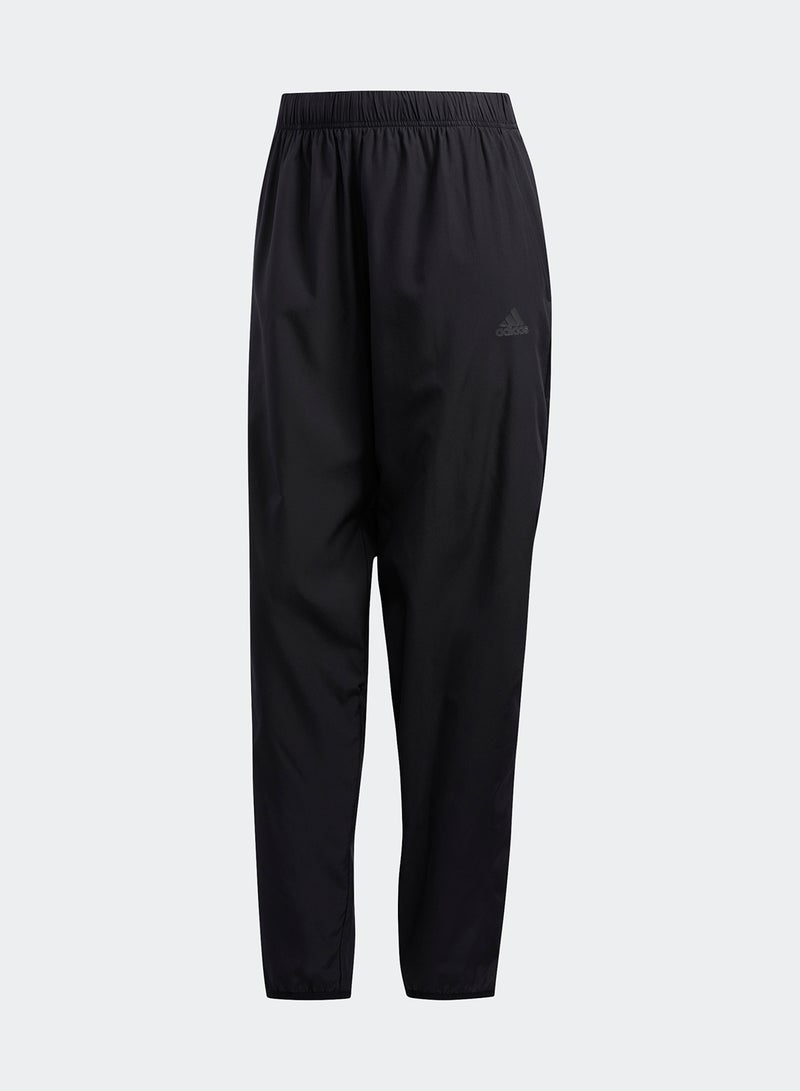 Adidas - Own The Run Astro Wind Sweatpants Black - Image 1
