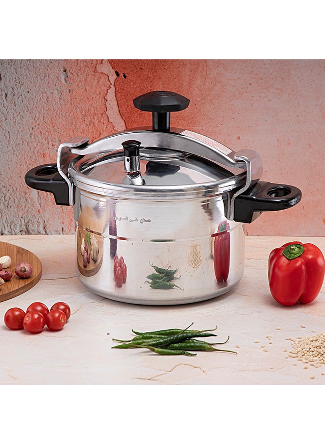 Royalford - Aluminium Pressure Cooker Silver Silver - Image 1
