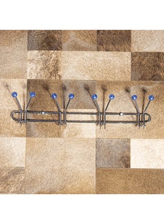 Royalford 4 Hook Metal Hanger Dust-Proof Chrome Plated Iron Chrome  - Image 3