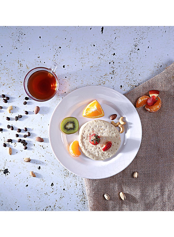 Royalford Dinner Plate White 10inch - Image 5