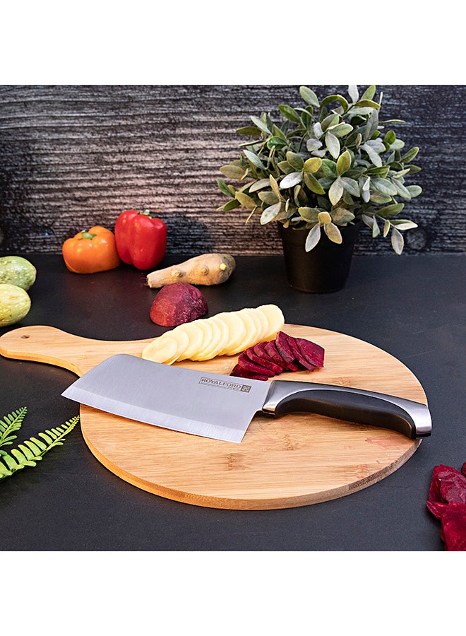 Royalford - 6" Cleaver Knife 30X7.3X2.2Cm Dishwasher Safe Multicolor - Image 1