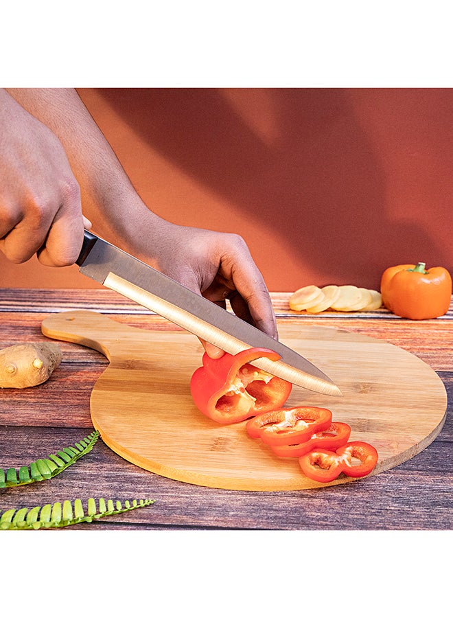9 Carving Knife Multi Color Extra Sharp Blade With Strong And Convenient Bakelite Handle Multi Color