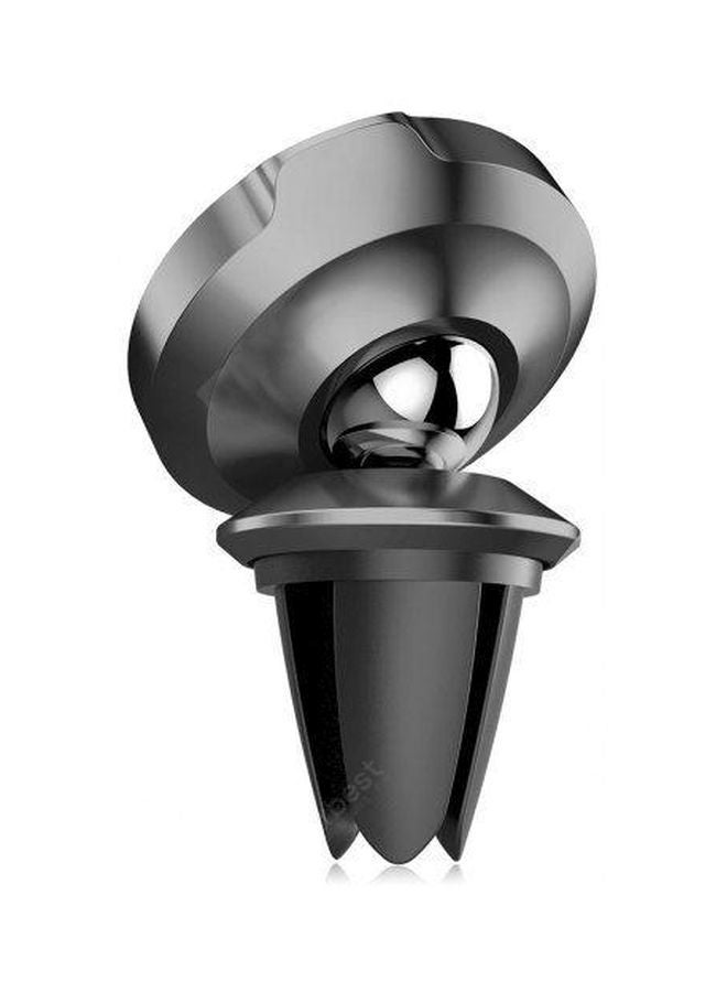 Baseus Small Ear Magnetic Car Phone Holder Universal Air Vent Stand for Smartphone, Compatible with iPhone 13 /13 Mini/13Pro/ 13 Pro 12/ mini/ pro max/ 11/ 11 pro/ 11 pro Max/XS /XR and Samsung S21 ultra and More Black  - Image 3