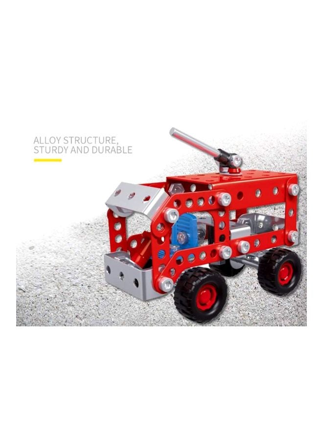 روبيك مجموعة بناء شاحنة إطفاء 4 في 1 مكونة من 121 قطعة - Image 4