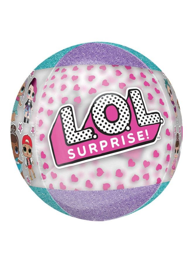 Anagram LOL Surprise! Orbz Foil Balloon 38x40cm Decorations Party Supplies 38x40cm - Image 2